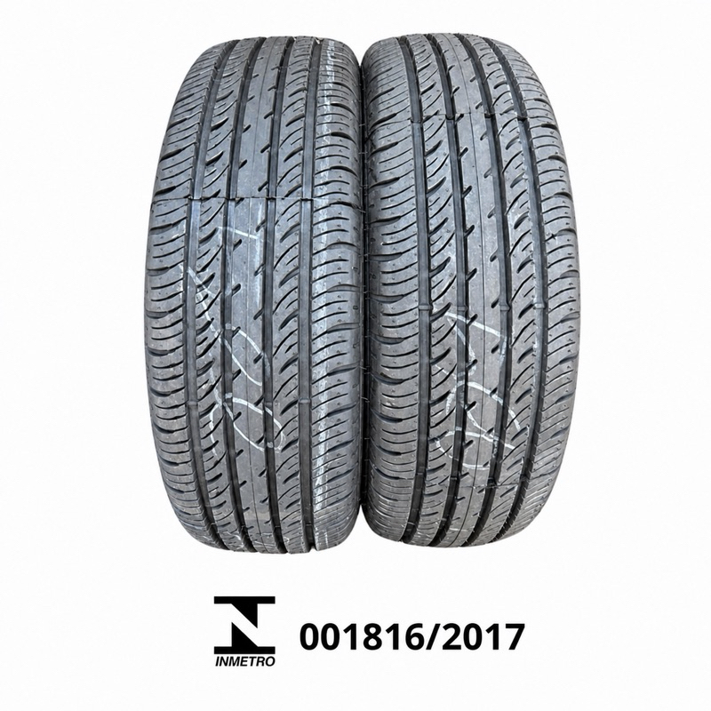 Kit 2 (dois) aro 14 -175/65r14- palio-uno-kwid entre outros- Selo Inmetro- Pneu Remould