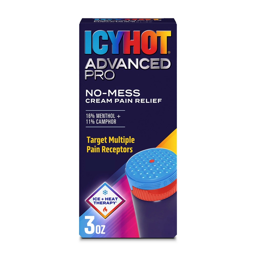 Pomada Icy Hot Pro Pain Relieving Original 85g C/ Masageador