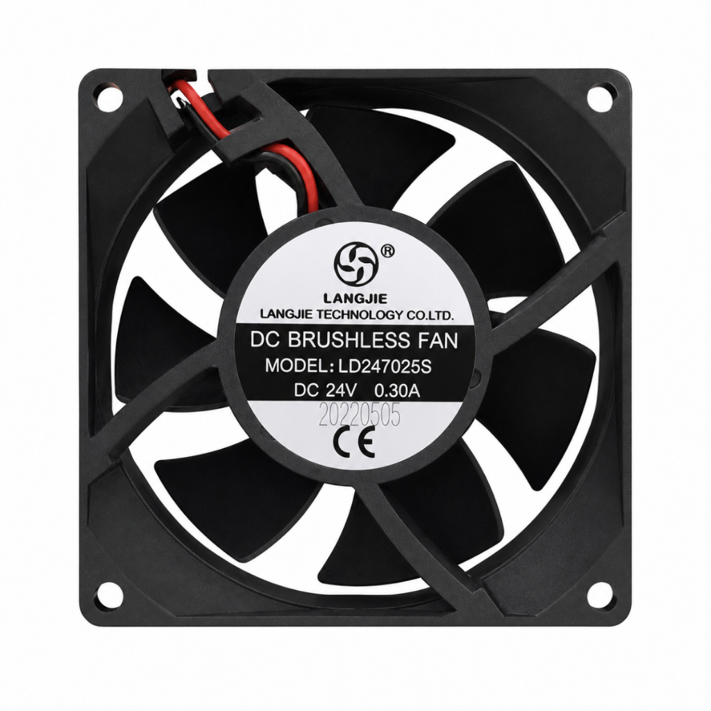 Microventilador Cooler Ventoinha 70x70x25 Dc 24v 0.30a