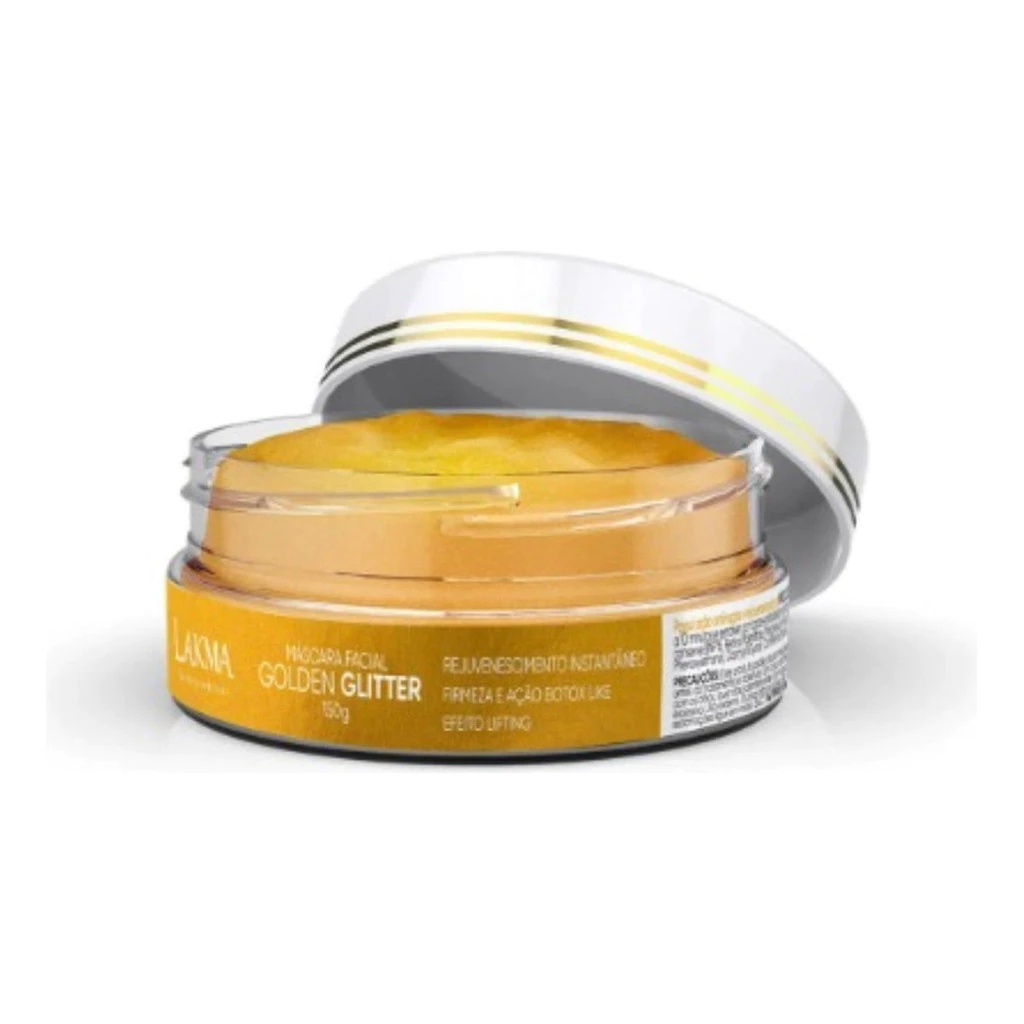 Máscara Facial Ouro Lakma 150g - Rejuvenescimento e Firmeza com Efeito Lifting e Botox