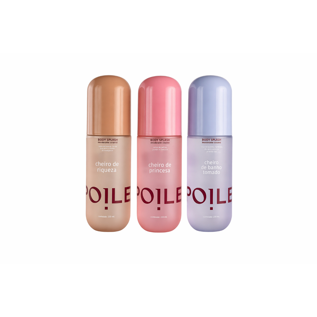 Imagem Kit 3 Body Splashes: Cheiro de Riqueza, Cheiro de Banho Tomado e Cheiro de Princesa - Spoiler