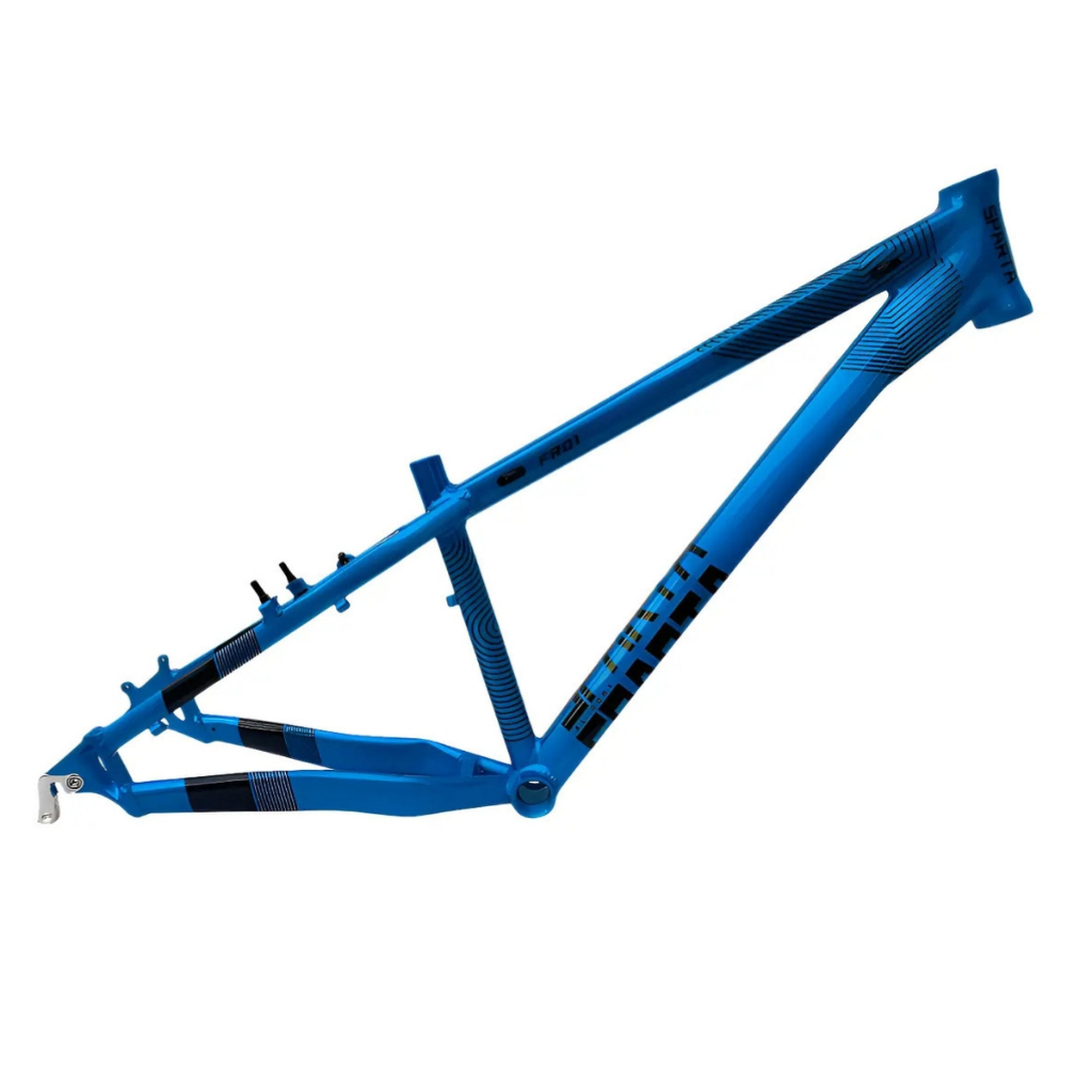 Quadro Alumínio Sparta Fr01 Aro 26 Freeride Dirt Jump Azul