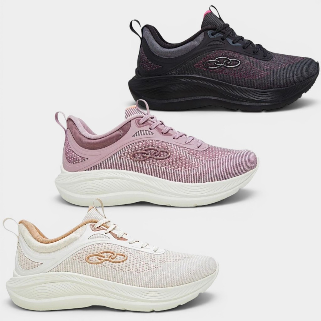 Tênis Olympikus Vibe Feminino Original Conforto