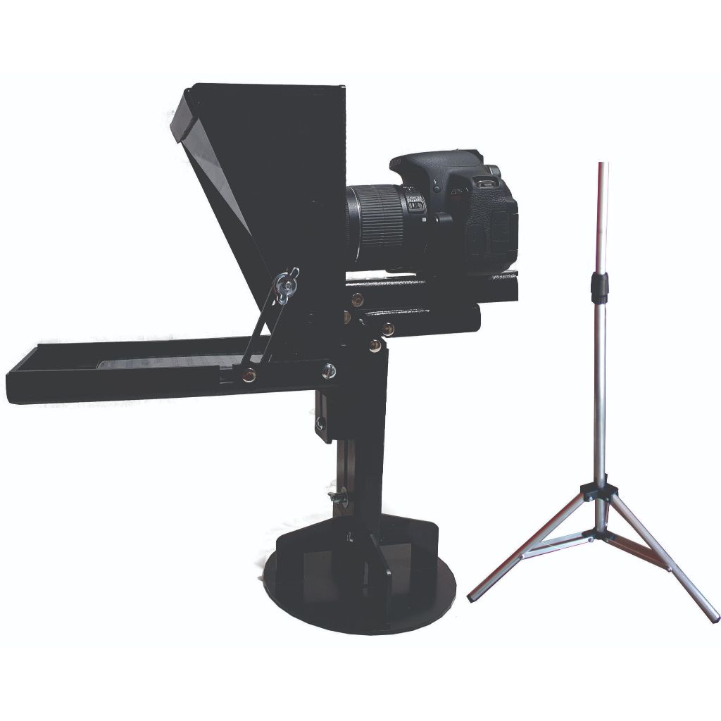 Teleprompter Mini C/ Tripé + Adaptador Dsrl - Texano