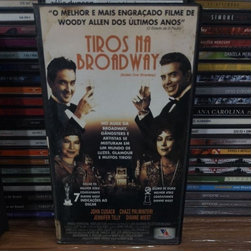 Fita VHs Tiros na Broadway