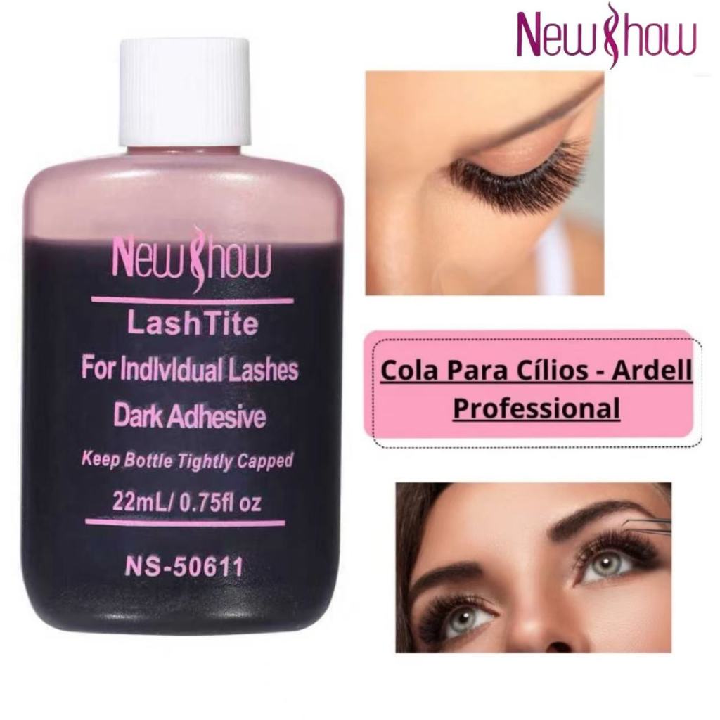 Cola Para Cílios Ardell 22ml Preta - Fixação Duradoura Adesivo super forte