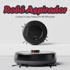 Aspirador Inteligente Robô Aspirador 3 Em 1 Robô Aspirador Passa Pano Robô Limpa Casa Automático