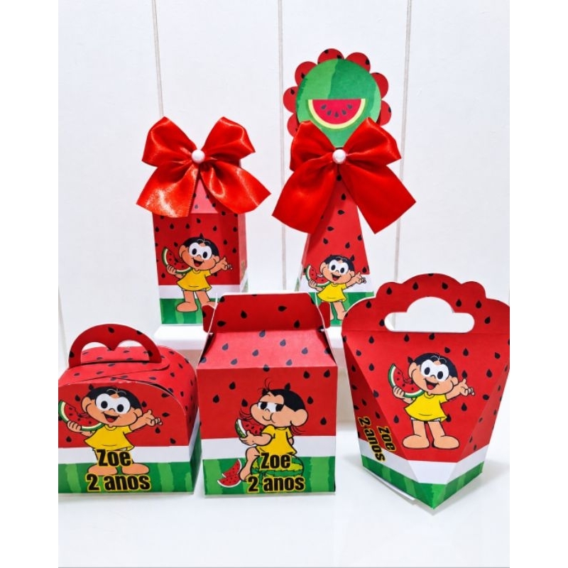 Personalizados MAGALI Lembrancinhas Caixinhas para Festa - Kit Caixas Festa Aniversário Infantil. Faço Outros Temas
