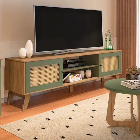 Rack para TV Até 75 Polegadas Charlotte 2 Portas - Artely Móveis