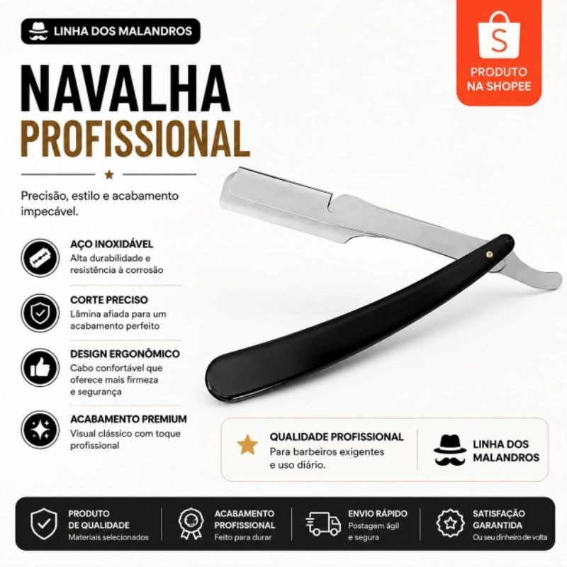Navalha Profissional - Maria Navalha/Pombagira - Umbanda
