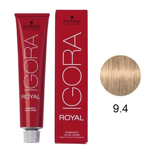 Schwarzkopf Igora Royal Coloração 9.4 Louro Extra Claro Bege 60ml