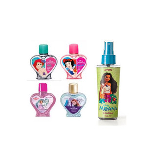 Colônia Infantil Avon Moana, Frozen, Ariel, Princesas Disney - Fragrância Divertida, 150ml ou 50ml