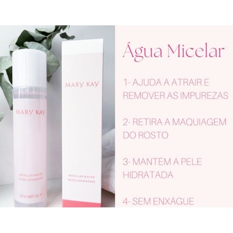 Água Micelar Mary Kay Removedor de Maquiagem Suave