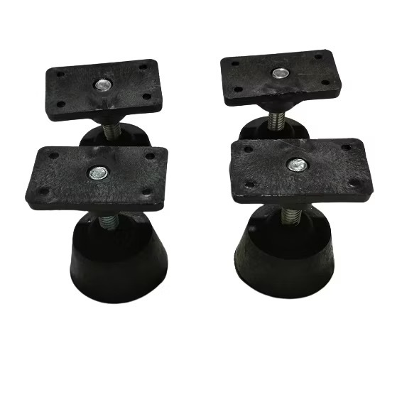 Kit 4 pés Nivelador Emborrachado para mesa de Sinuca/Bilhar