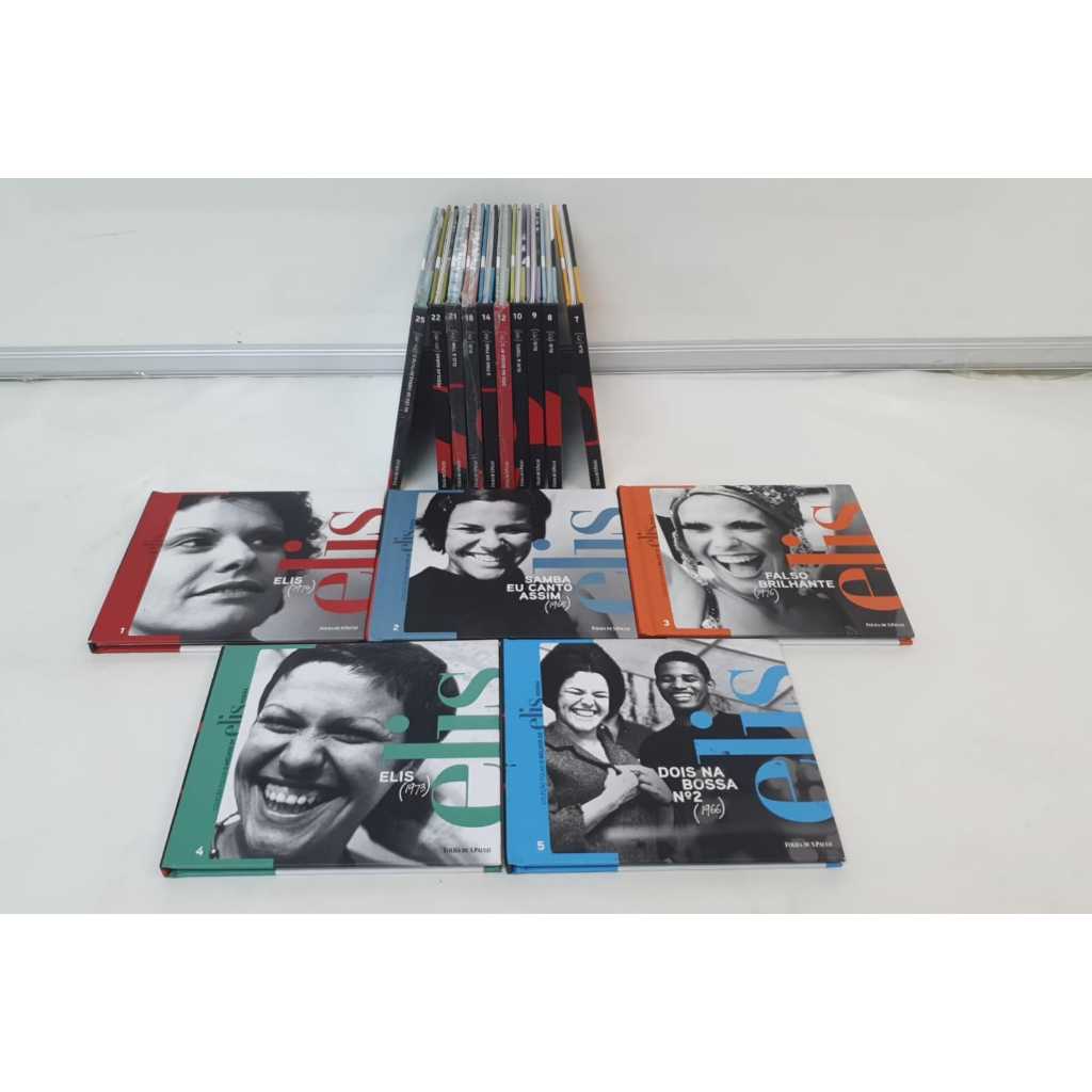 COLECAO O melhor de Elis Regina (15 volumes c/cd) - A137