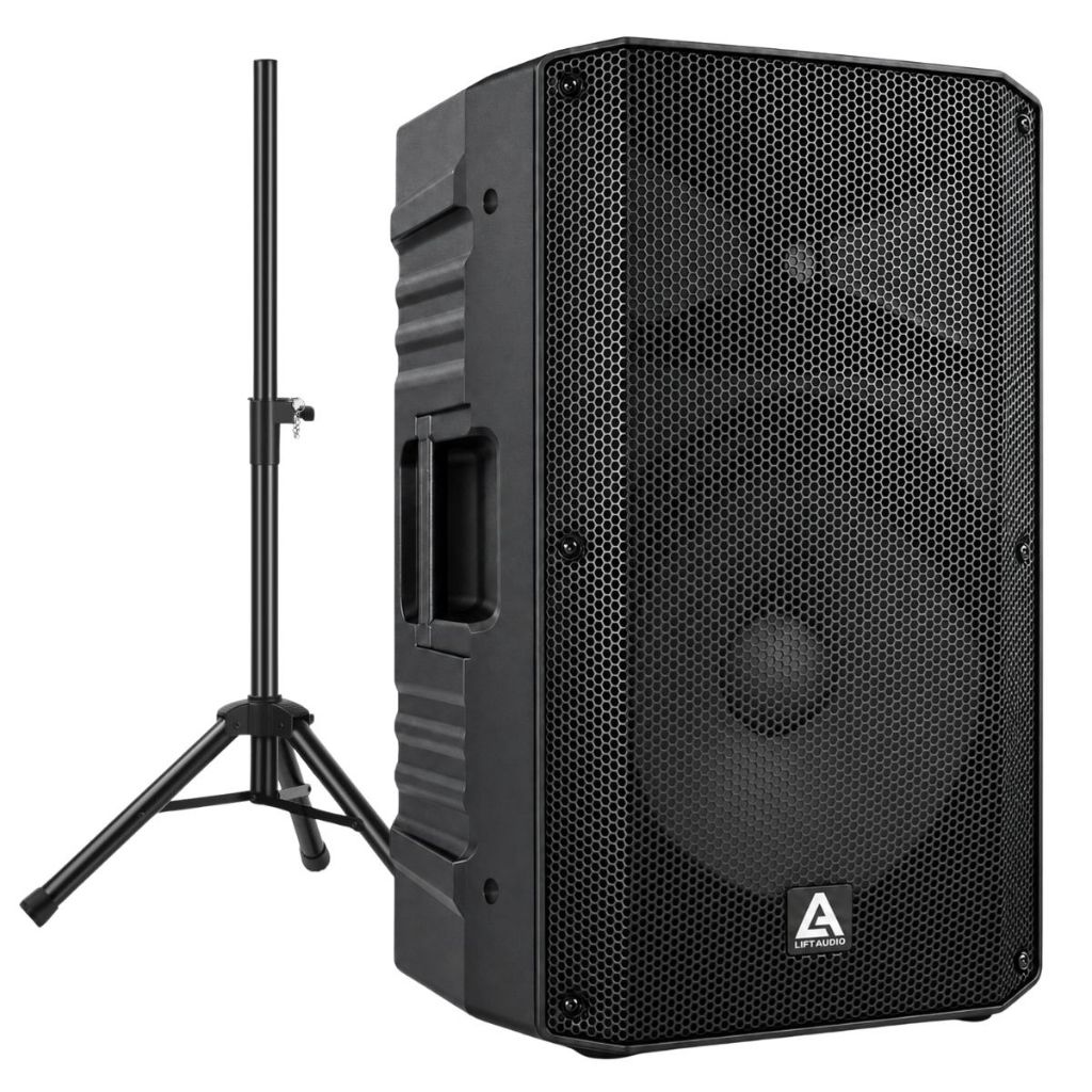 Caixa De Som Ativa Lift Audio Lsa-12 250w Usb Bluetooth + Tripé