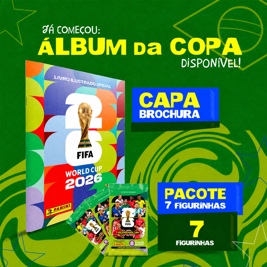 Copa Do Mundo 2026 Album Capa Brochura Fifa World Cup 2026