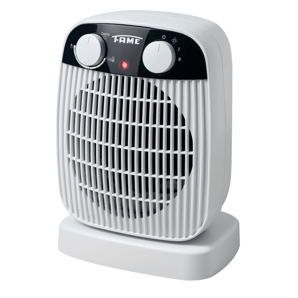 Aquecedor Elétrico de Ambiente Portátil C/ Mov. Oscilante 127 V/1500W Fame4748