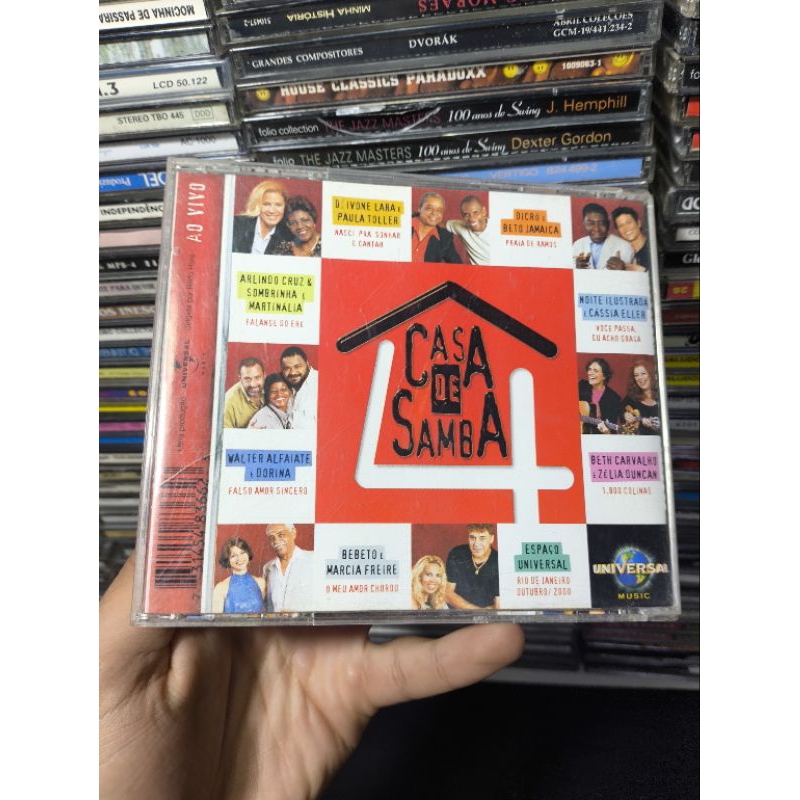 CD CASA DE SAMBAS - MARTINHO DA VILA - DUDU NOBRE - CD Usado conservado - REF:CD 2832