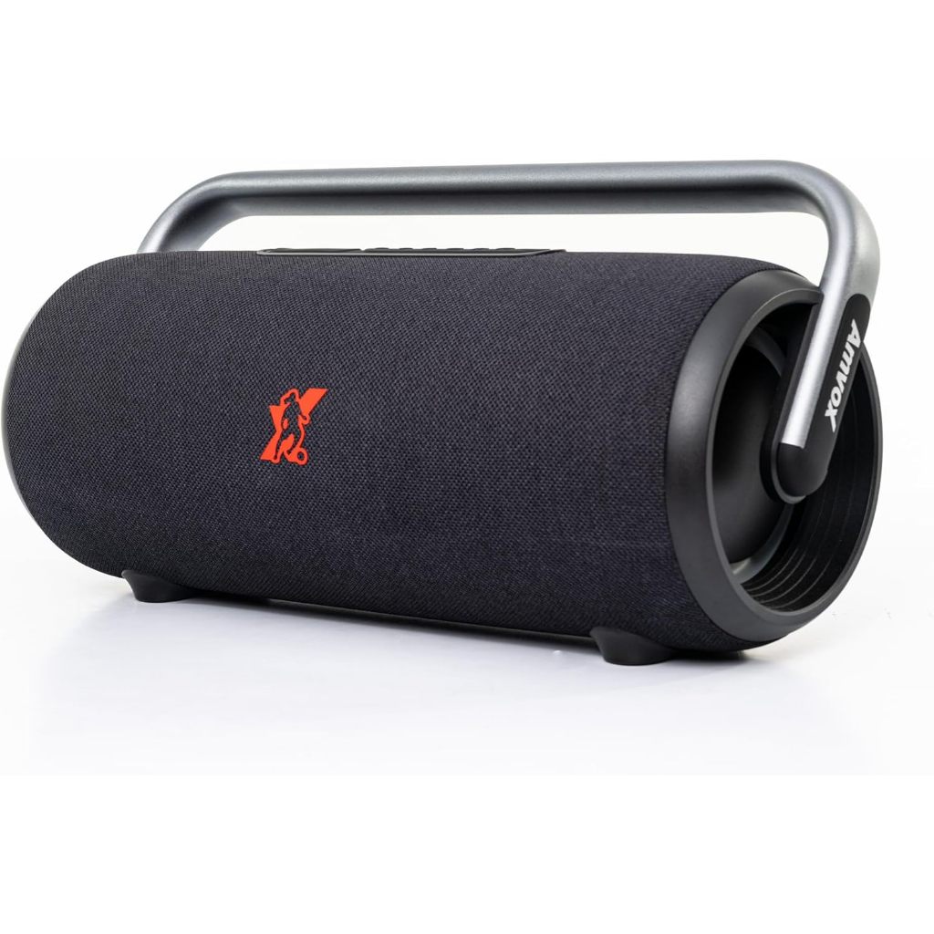 Amvox Caixa de Som Amplificada Boombox ACA 310, Black, Ronaldinho Gaúcho, 310W RMS