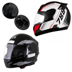 Botão Reparo Viseira Fixador New Liberty Four 4 Evolution 788 Pro Tork R8 Taurus Joy 23 Rs Polivisor