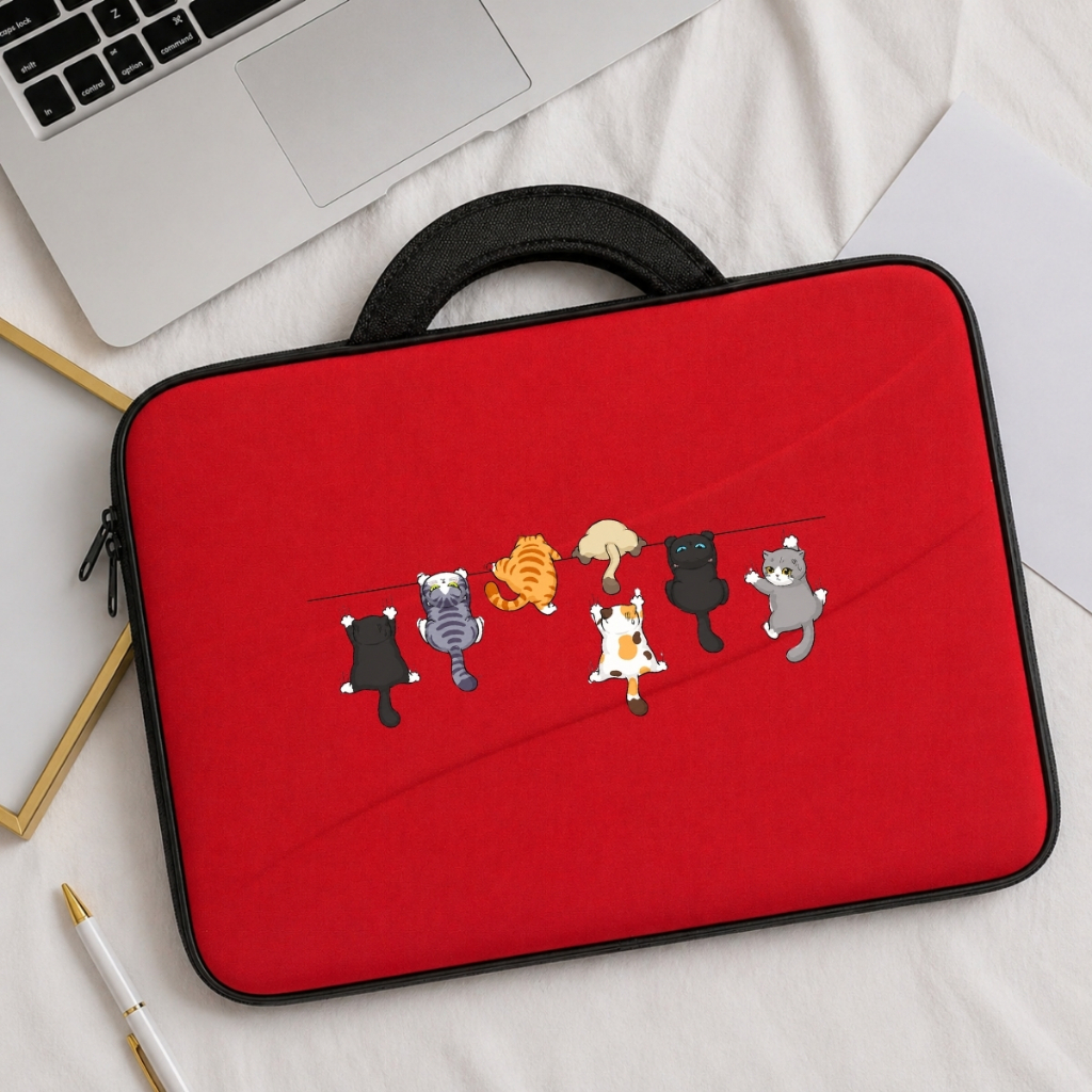 Case Notebook Personalizada Gatinhos Proteção Total Para Laptop
