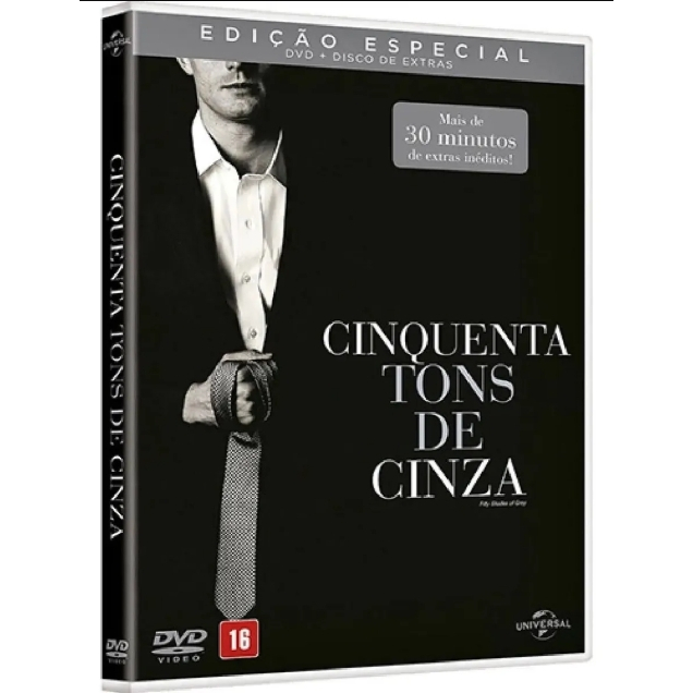 Usado: Dvd Filme Cinquenta Tons De Cinza (duplo)