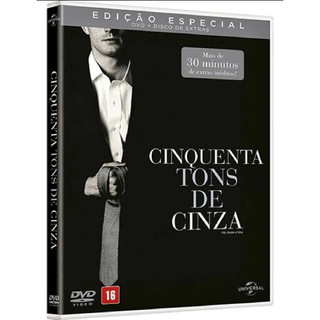 Usado: Dvd Filme Cinquenta Tons De Cinza (duplo)