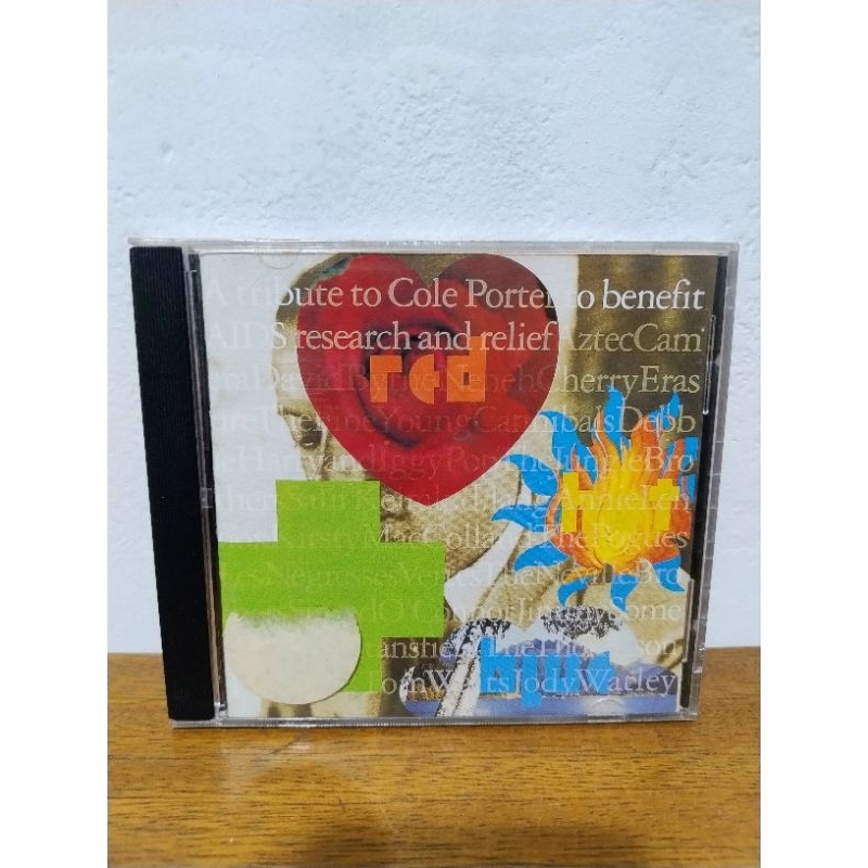 CD Red Hot + Blue - Importado EUA - com Debby Harry & Iggy Pop Tom Waits David Byrne Pogues U2 Neneh Cherry
