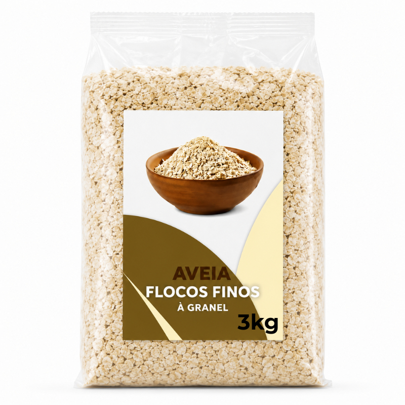 Aveia em Flocos Finos Premium 3kg