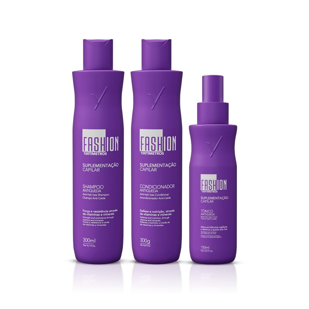 Kit Tratamento Fortalecedor Antiqueda Capilar - Fashion Gold