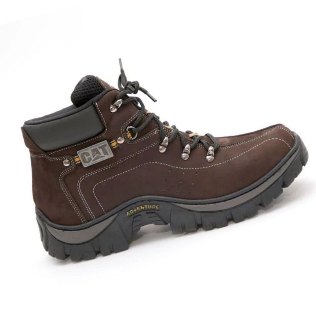 Bota no Modelo Cater-pillar Masculina Dia a Dia Puro Charme