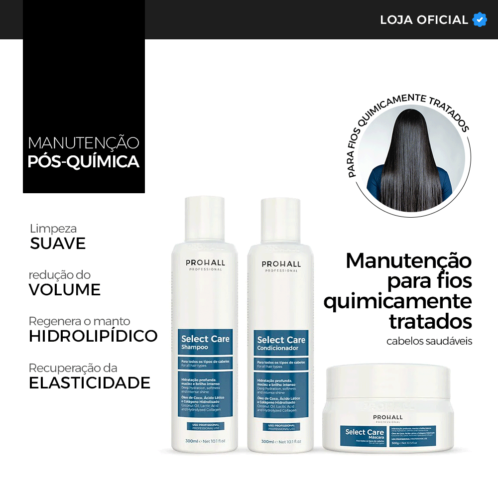 Kit Manutenção Pós Química Select Care