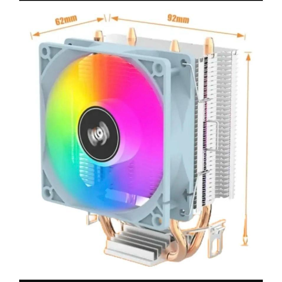 COOLER RGB AIGO ICE 200 PRO PARA PROCESSADOR INTEL.