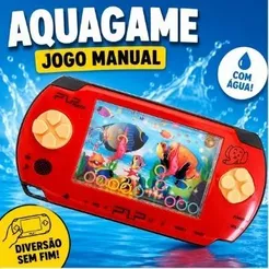 Aquaplay Manual Infantil com Água | Jogo Portátil Lembrancinha Brinde Prenda Criança