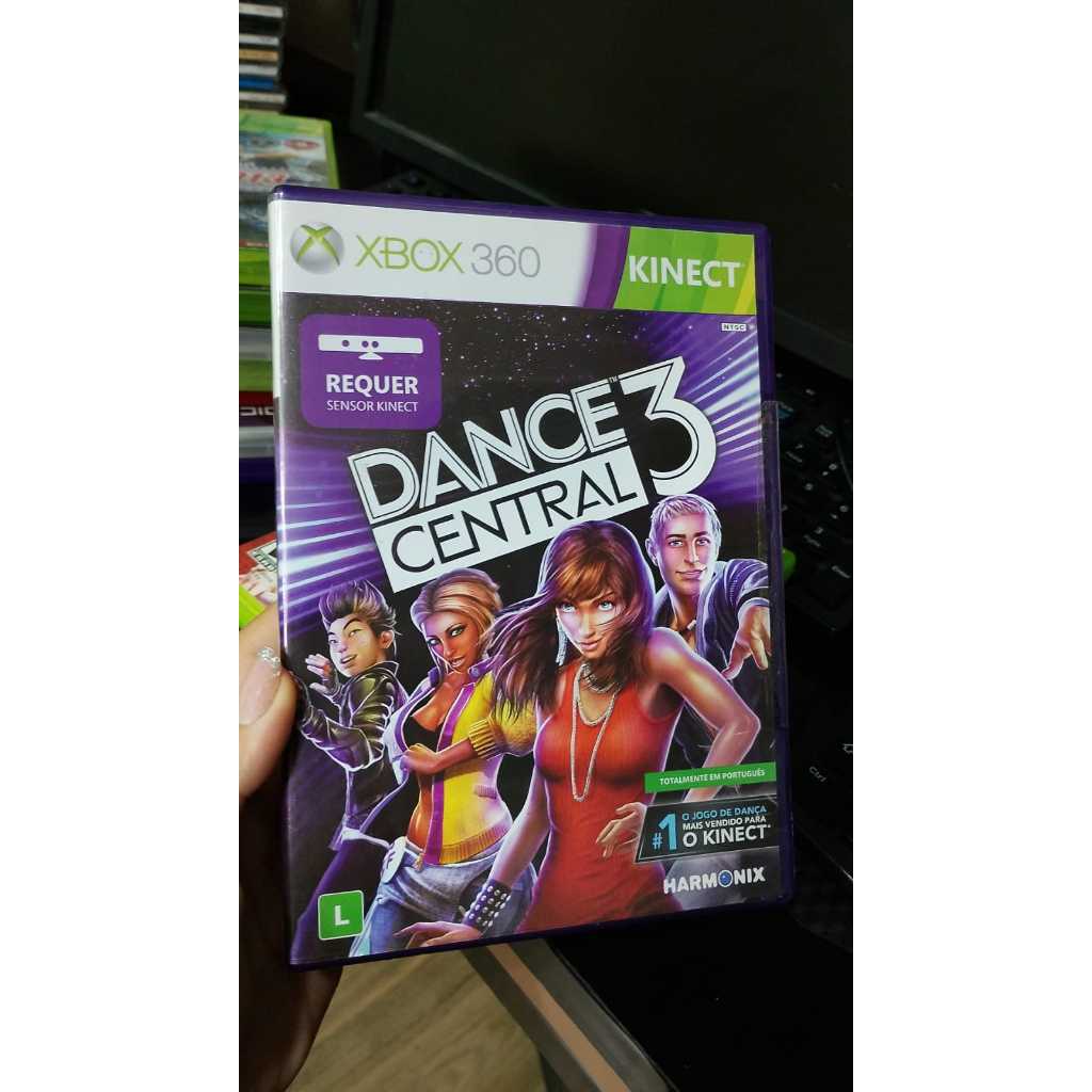 DVD XBOX 360 DANCE CENTRAL 3. D523