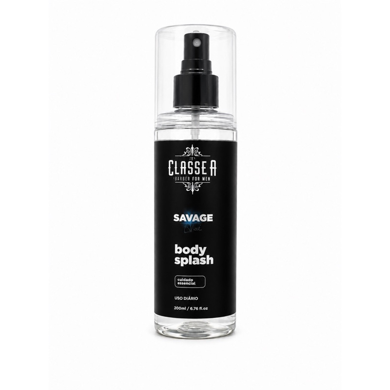 BODY SPLASH CLASSE A 200ml SAVAGE ALTA CONCENTRAÇÃO  DE FRAGÃNCIA 1un