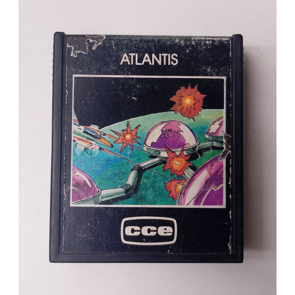 Atlantis - CCE - Compatível com Atari 2600 - Funcionando - Usado
