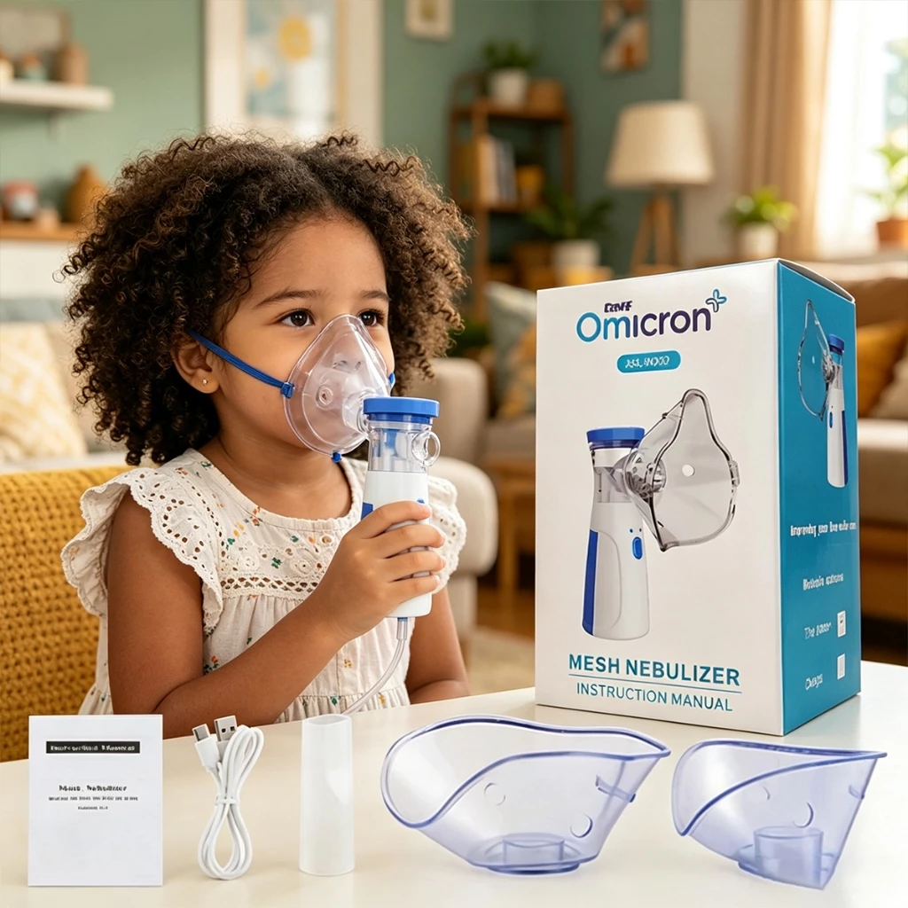 Nebulizador Portátil Recarregável | Inalador Silencioso para Crianças e Adultos -N11 — imagem 1