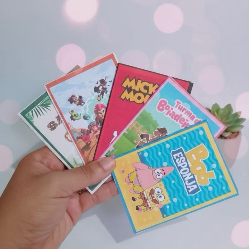 Mini Livro de Colorir Personalizado 10X7 Lembrancinha | Aniversarios| Brindes | Personalizados