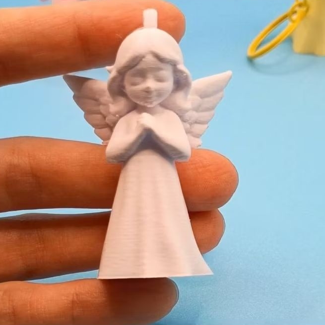 Chaveiro anjinho lembrancinha batizado catequese crisma padrinhos nascimento artigo religioso anjo da guarda
