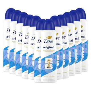 Kit 12 unidades Desodorante Aerossol Dove Original Tradicional 150ml