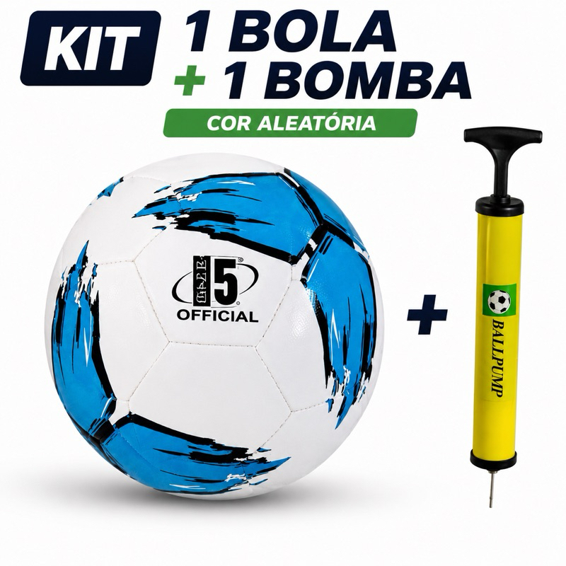 Bola De Futebol Campo Infantil E Juvenil Tamanho Oficial Resistente