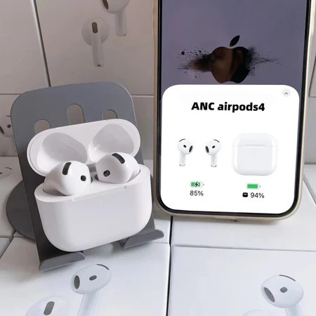 Fone De Ouvido 2025 Novo AirPods 3 4 5 gerações sem fio Bluetooh 5.2 Pop-Up + GPS Compativel IOS e Android