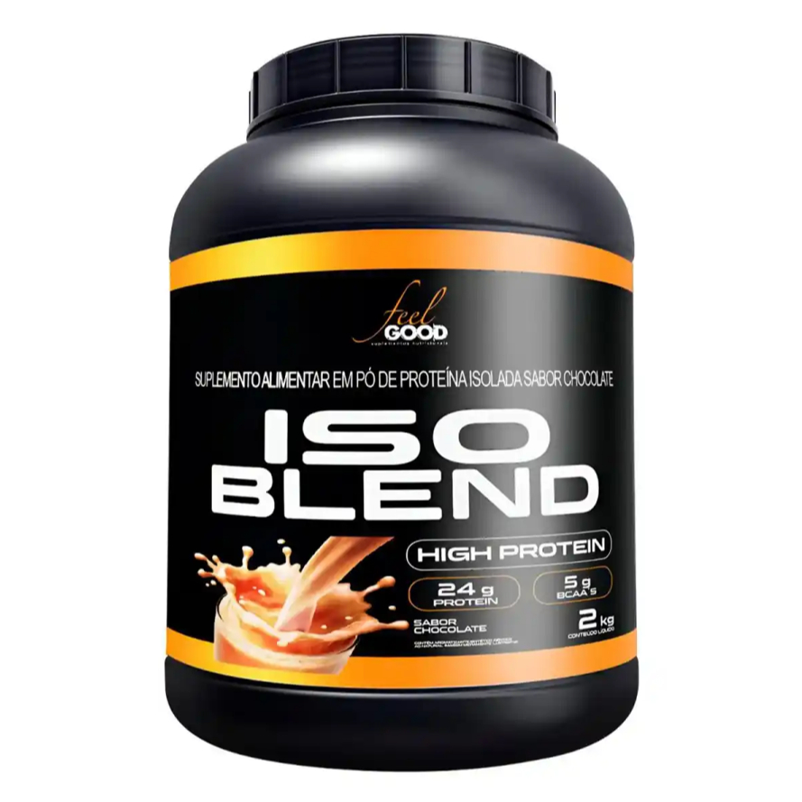 Iso Blend Feel Good High Protein 24g Proteína Chocolate -2kg