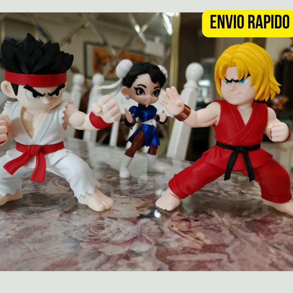 15 cm Figure Street Fighter  Anime Fighter Game Dolls Decoração Geek Colecionável