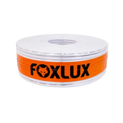Cabo Coaxial RG6 95% Foxlux 100m para TV Antena Parabólica e Sinal Baixa Interferência