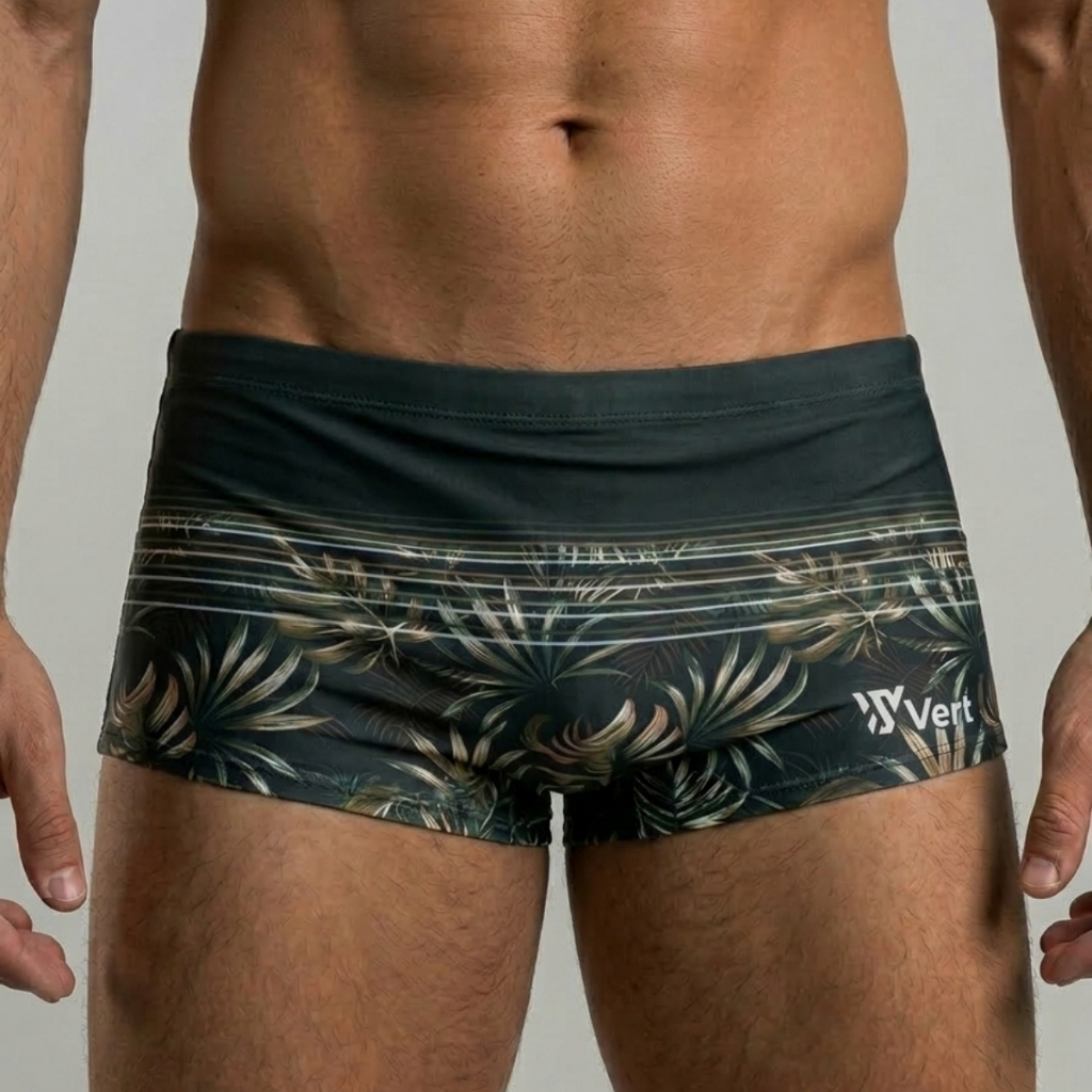 Sunga Boxer Masculina Praia Piscina Com Cordão de Ajuste Forrada Lycra Adulto Proteção UV