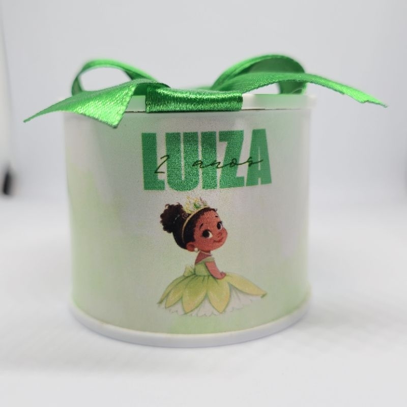 Tubolata Personalizada Princesa – Lembrancinha Infantil com Nome | Chá de Bebê, Aniversário e Mesversário