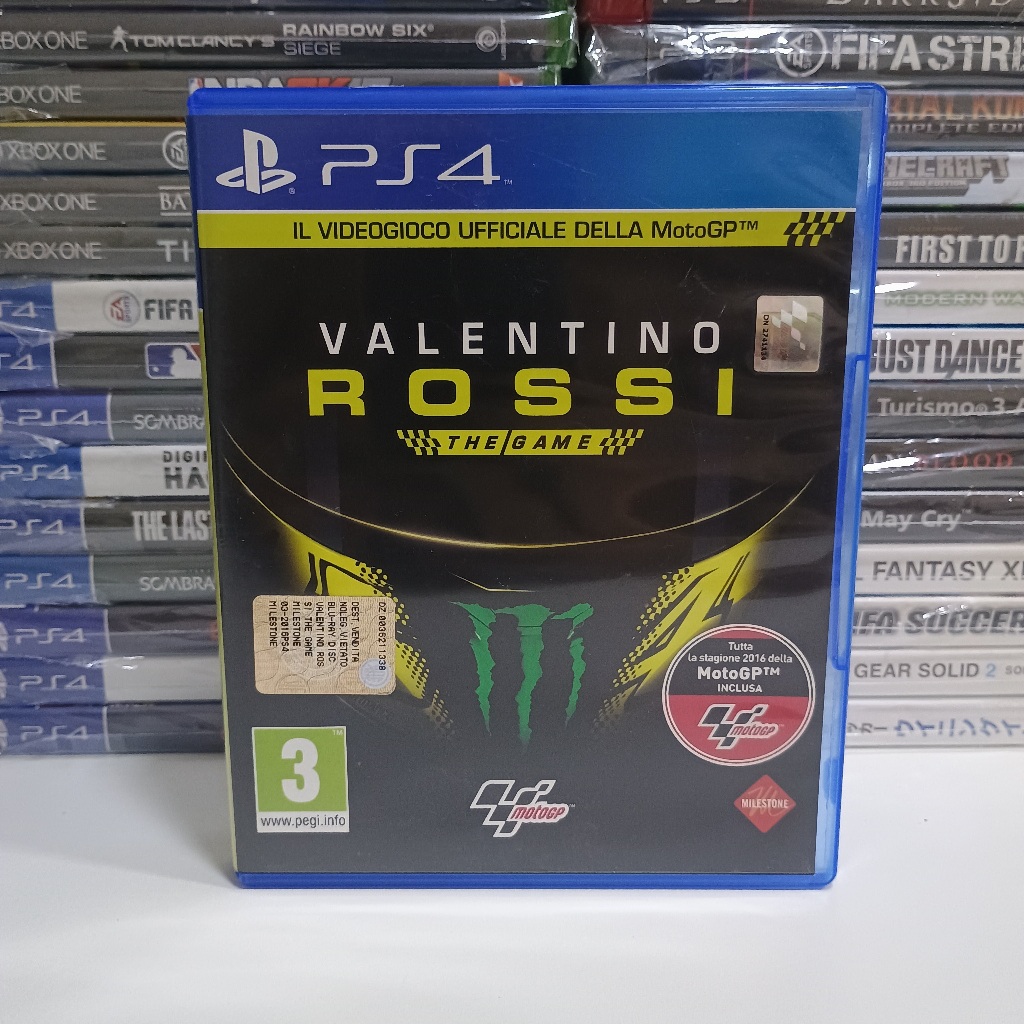 Valentino Rossi- jogo de PS4 original mídia física